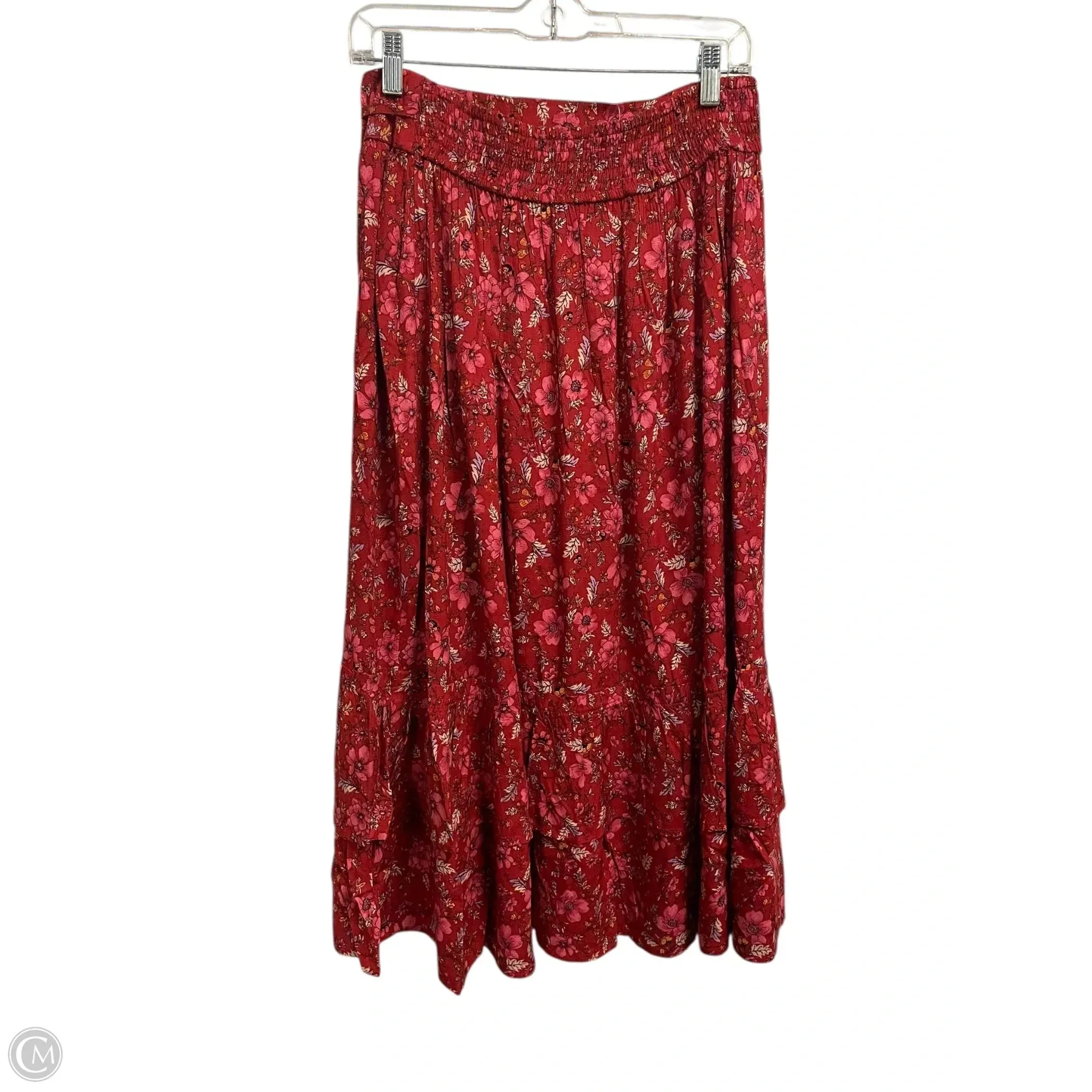 Skirt Maxi By Clothes Mentor In Red. Size: 12