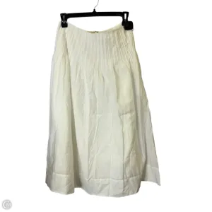 Skirt Maxi By H&m In White. Size: 10