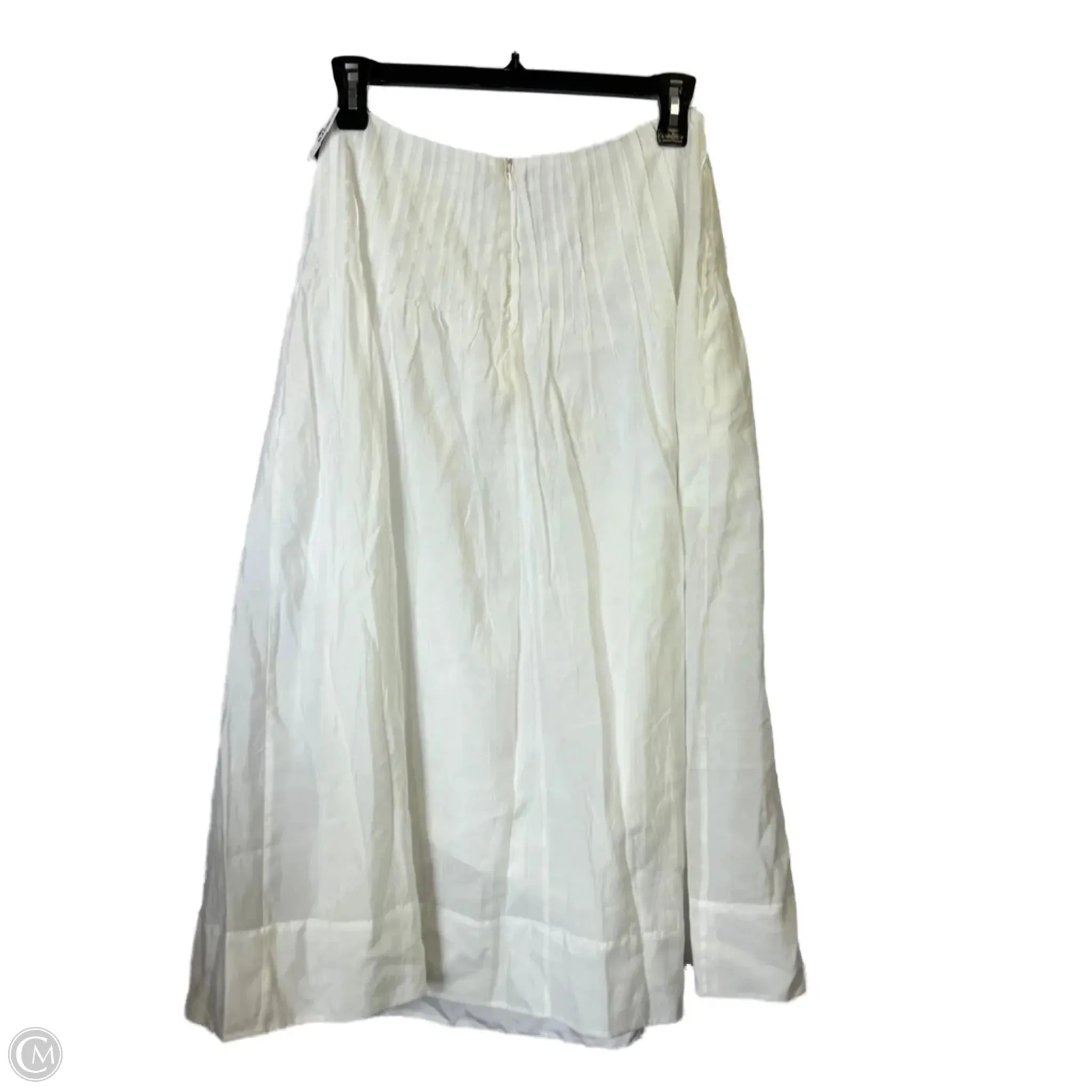 Skirt Maxi By H&m In White. Size: 10