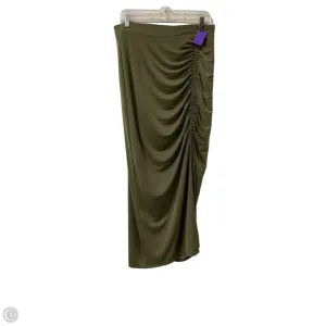Skirt Maxi By Inc In Green. Size: 12