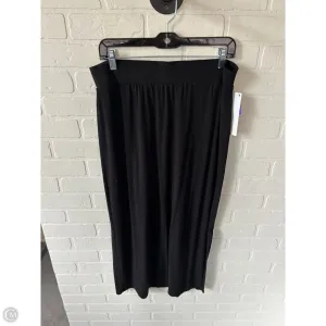 Skirt Maxi By Liz Claiborne In Black. Size: 12
