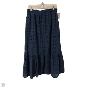 Skirt Maxi By Time And Tru In Navy. Size: S