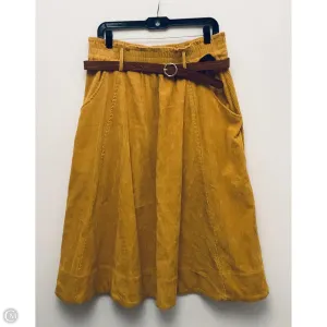 Skirt Midi By A Loves A In Yellow. Size: L