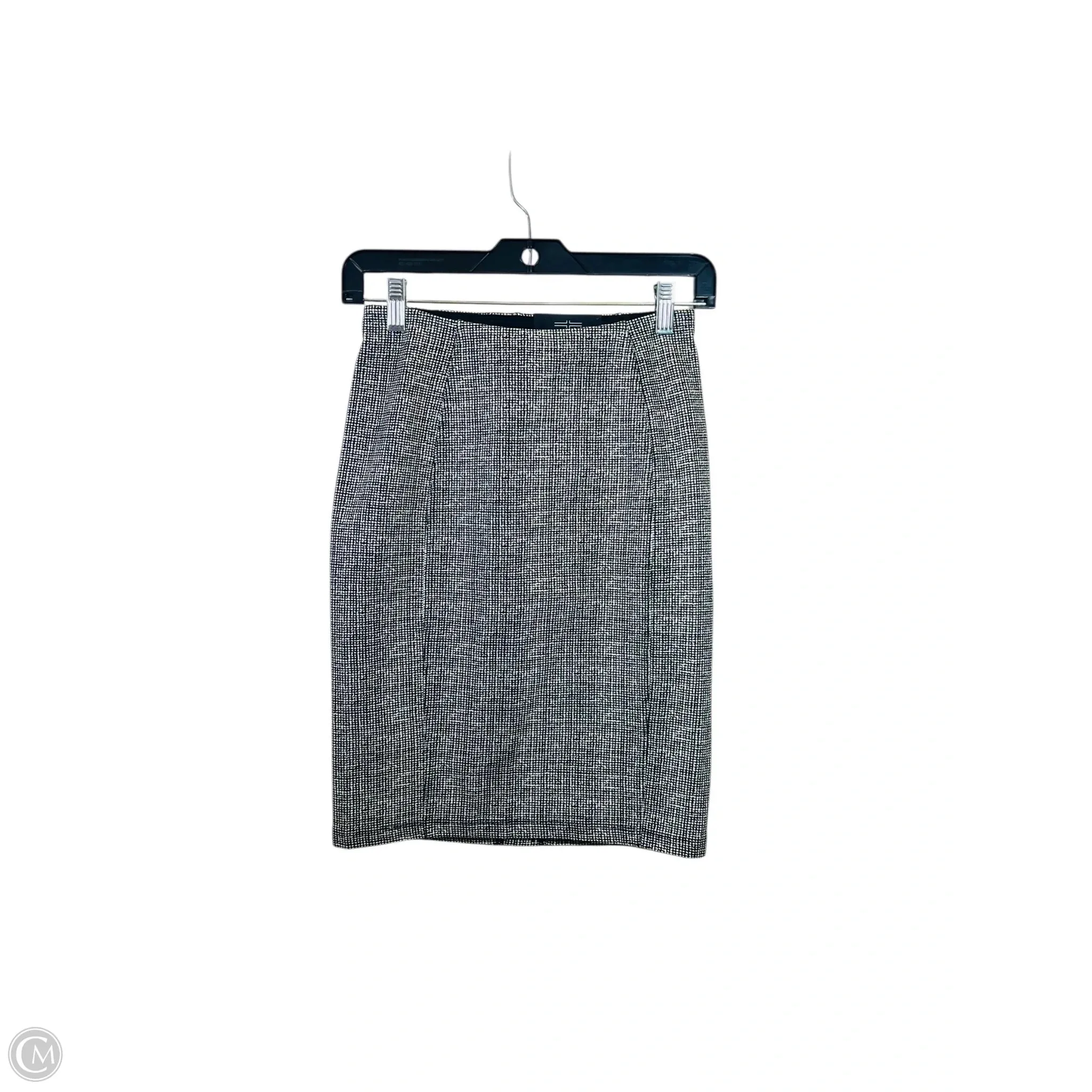Skirt Midi By Liverpool In Black & Cream. Size: Xsp