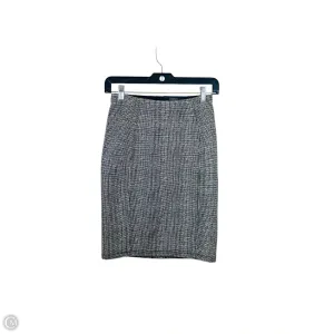Skirt Midi By Liverpool In Black & Cream. Size: Xsp