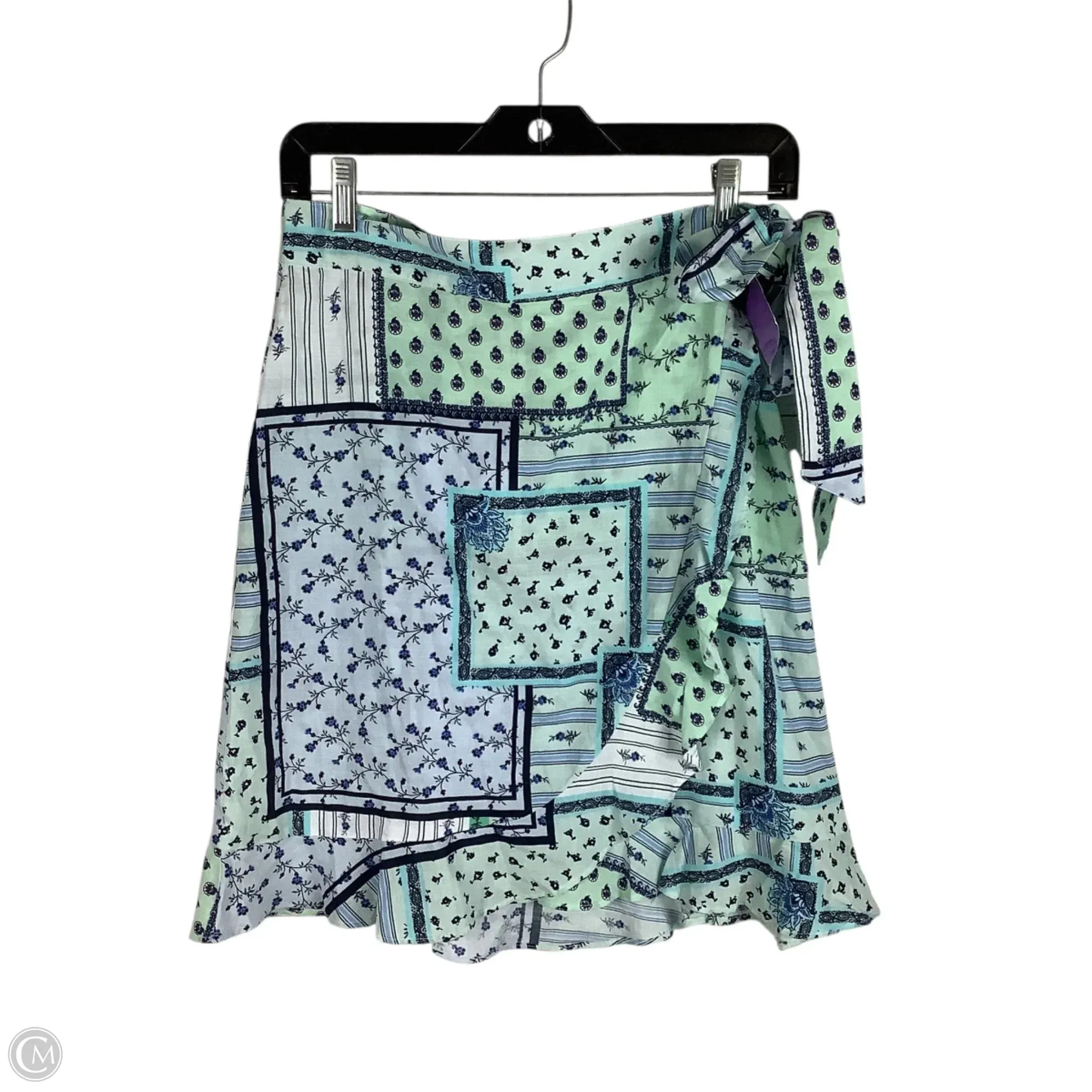 Skirt Midi By Loft In Blue. Size: 2