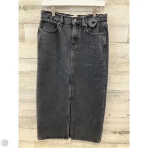 Skirt Midi By Madewell In Black. Size: 2