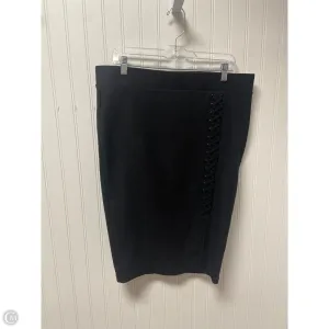 Skirt Midi By Torrid In Black. Size: 16