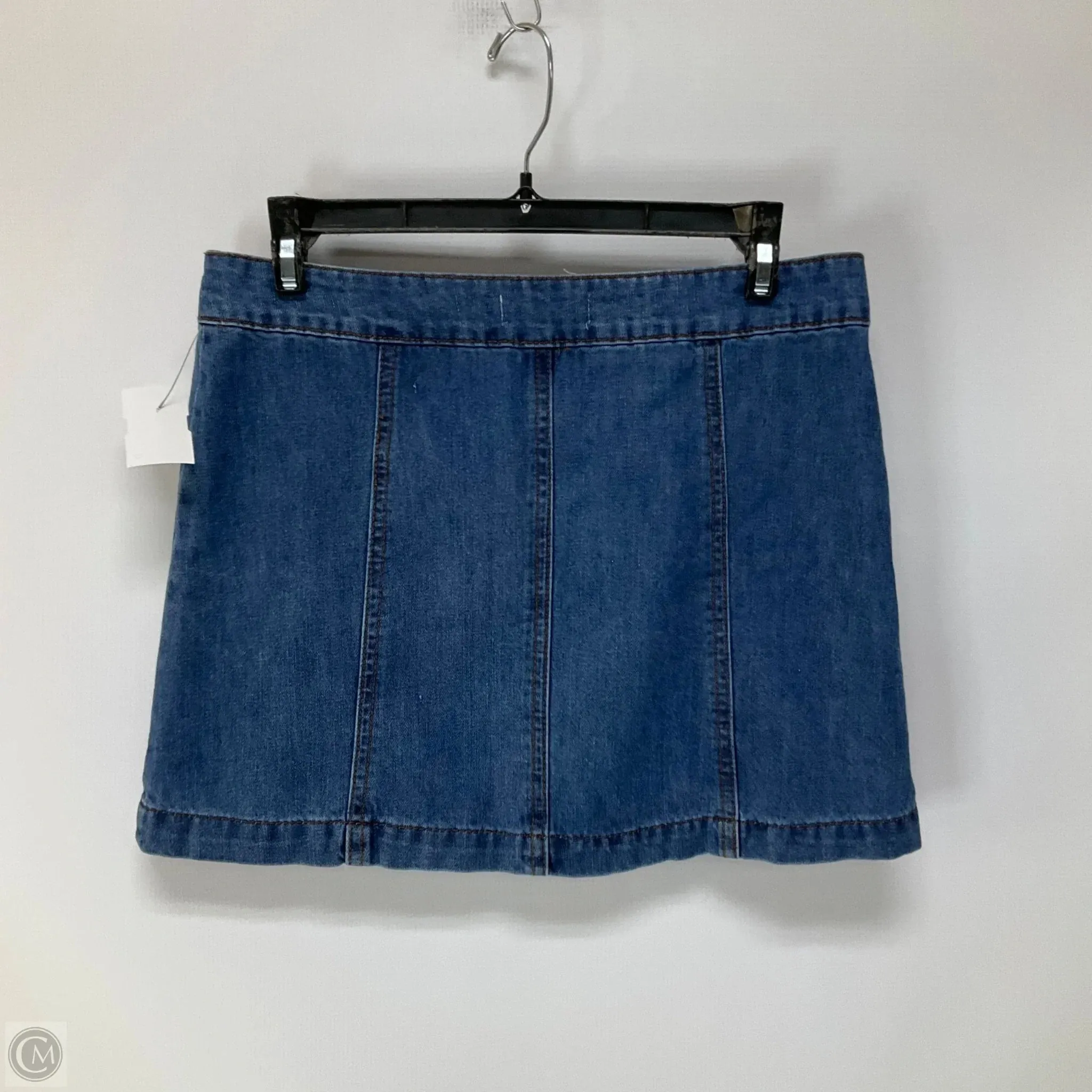 Skirt Mini & Short By Altard State In Blue Denim. Size: Xs