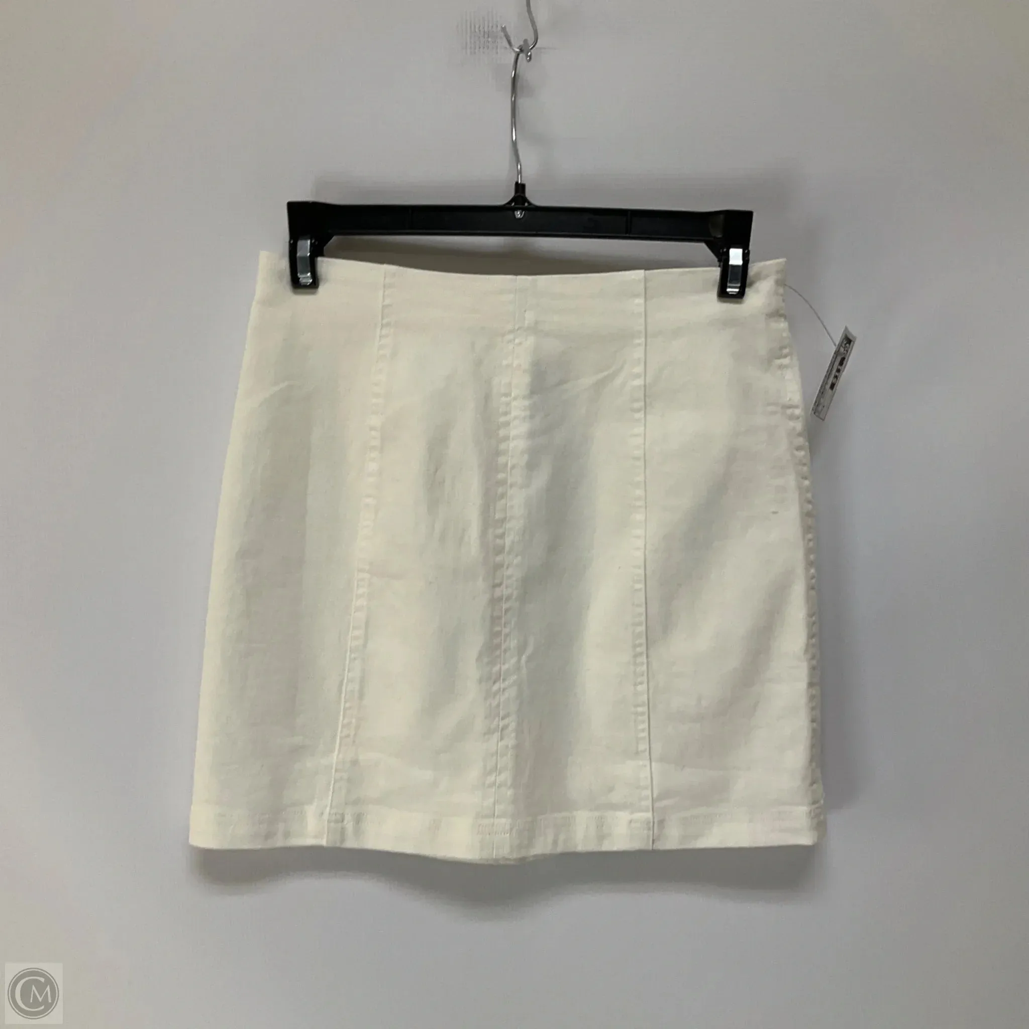 Skirt Mini & Short By Altard State In White Denim. Size: S