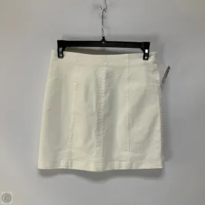 Skirt Mini & Short By Altard State In White Denim. Size: S