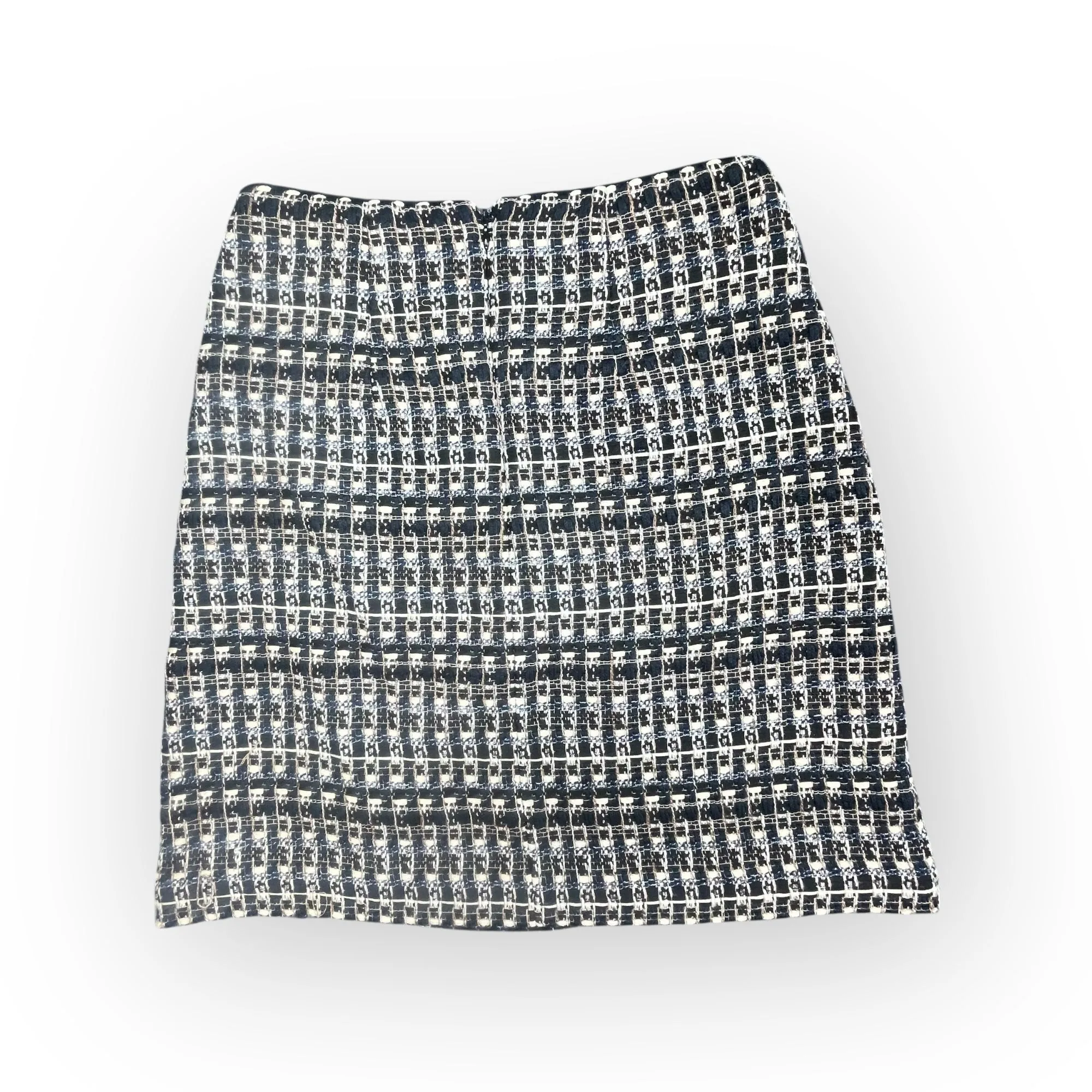 Skirt Mini & Short By Ann Taylor In Black & Blue. Size:2