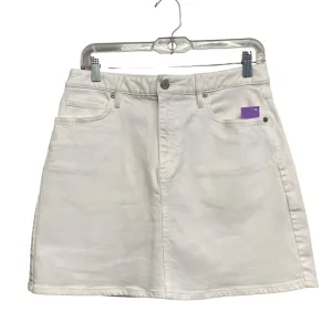 Skirt Mini & Short By Banana Republic In White. Size:6