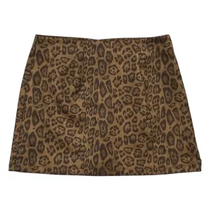 Skirt Mini & Short By Clothes Mentor In Animal Print. Size:L