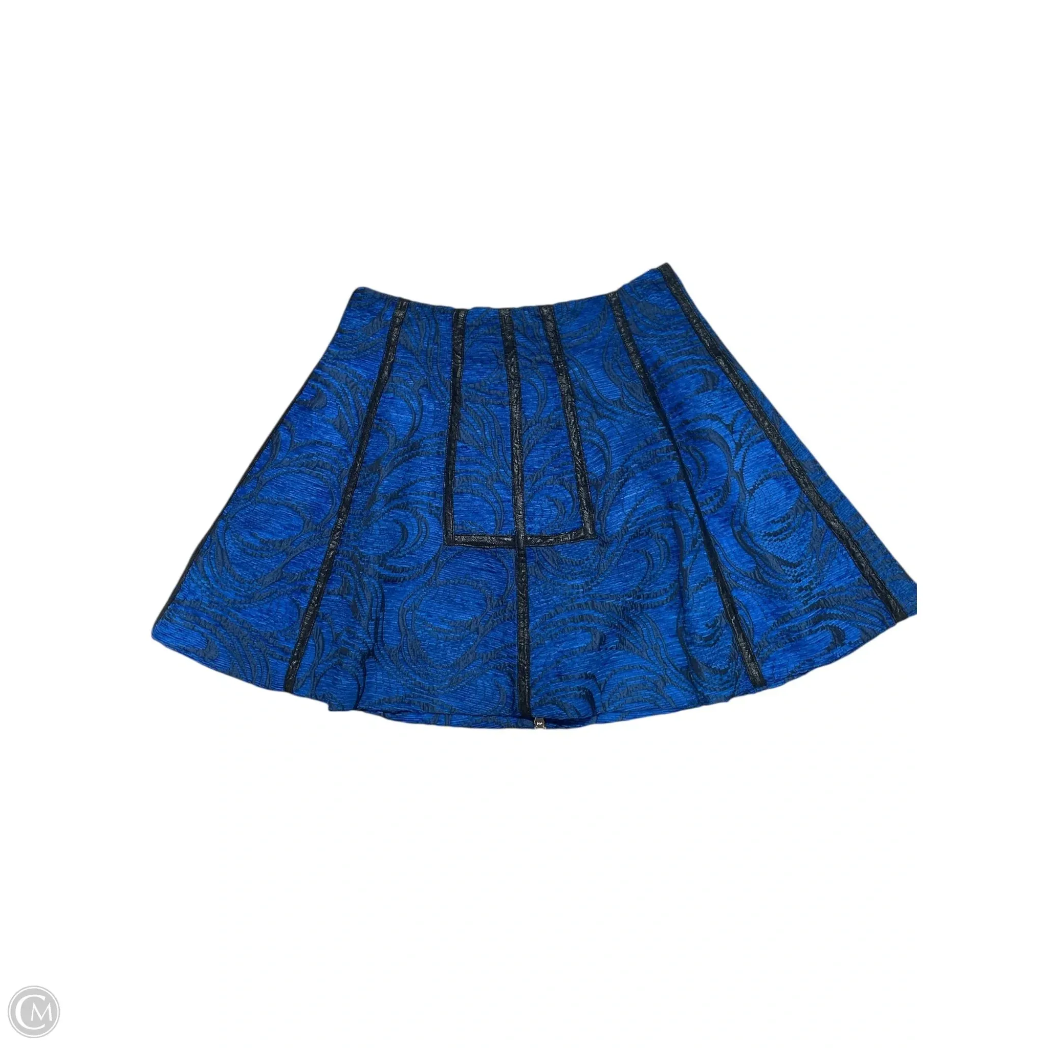 Skirt Mini & Short By Clothes Mentor In Black & Blue. Size: S