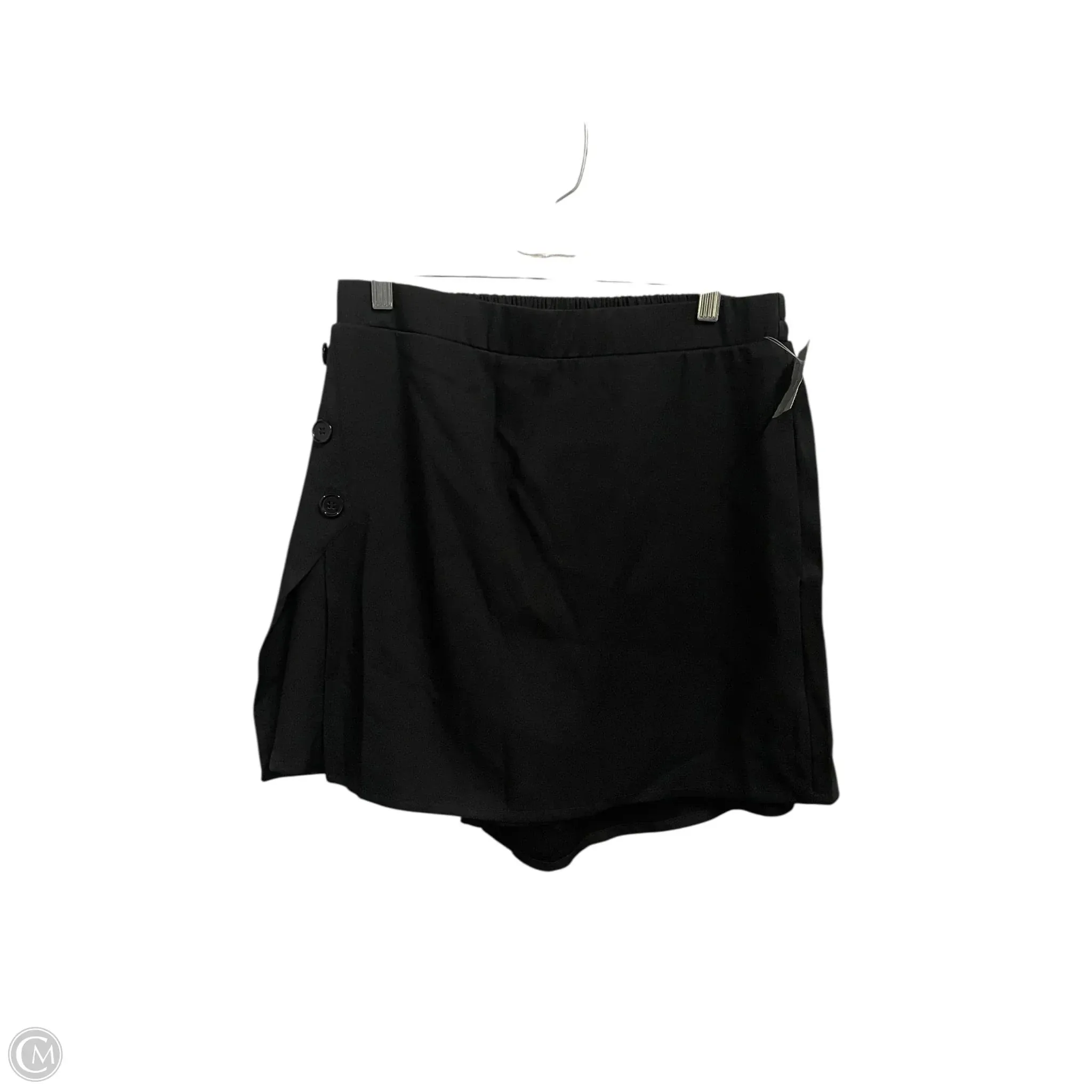 Skirt Mini & Short By Clothes Mentor In Black. Size: 12