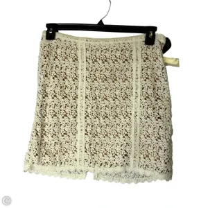 Skirt Mini & Short By Clothes Mentor In Cream. Size: M
