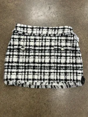 Skirt Mini & Short By Corey Lynn Calter In Black & White. Size:M