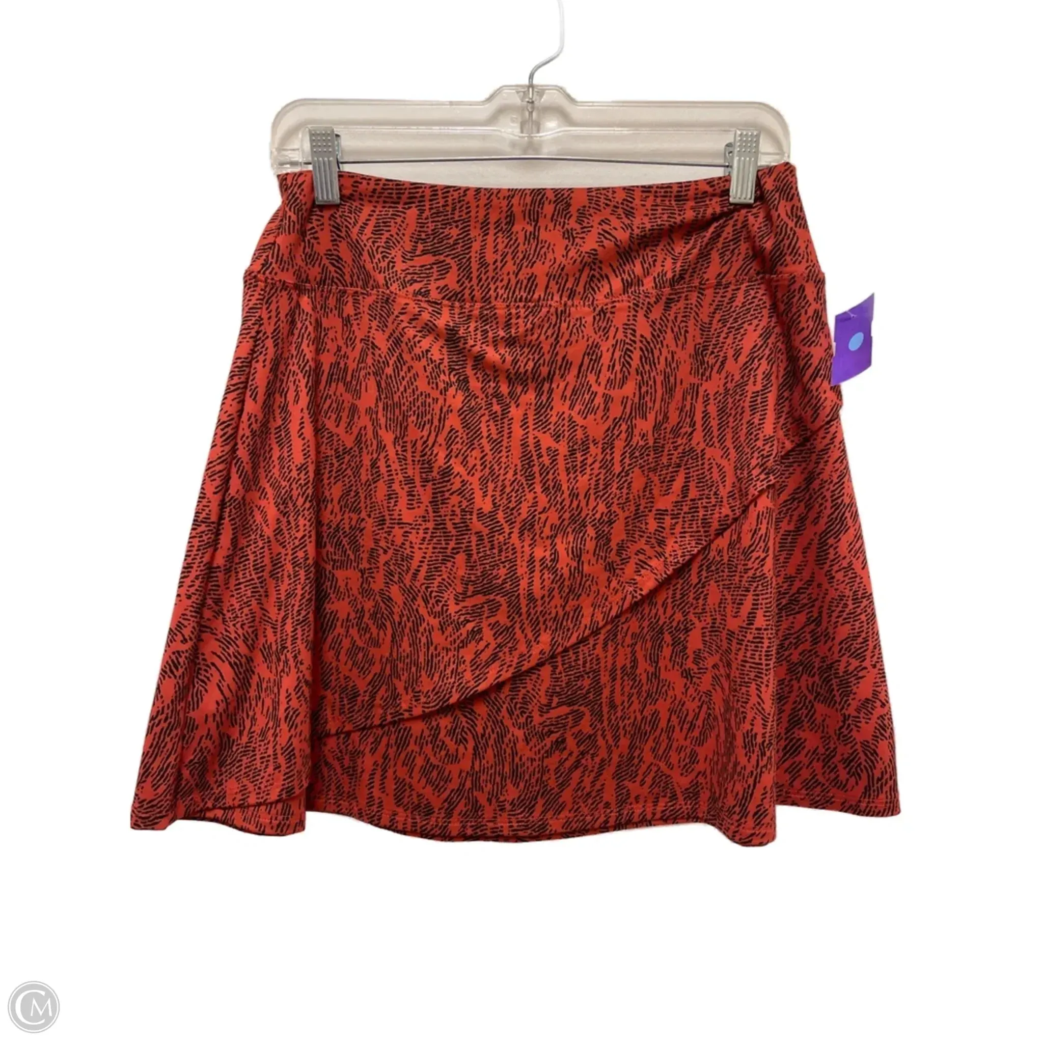 Skirt Mini & Short By Eddie Bauer In Orange. Size: M