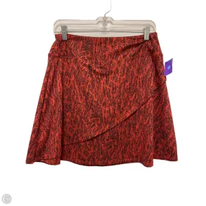 Skirt Mini & Short By Eddie Bauer In Orange. Size: M