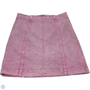Skirt Mini & Short By Free People In Pink. Size: S