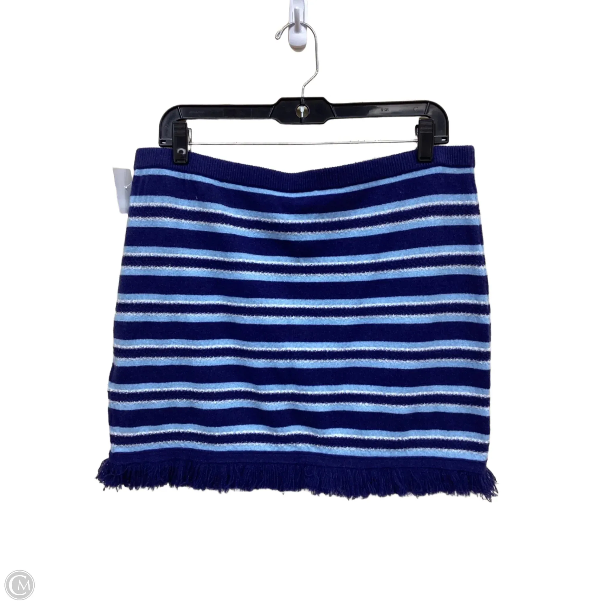 Skirt Mini & Short By J. Crew In Striped Pattern. Size: L