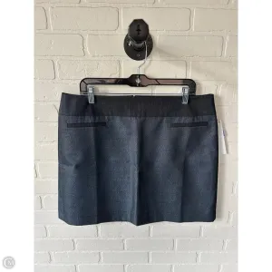 Skirt Mini & Short By Loft In Blue. Size: 16