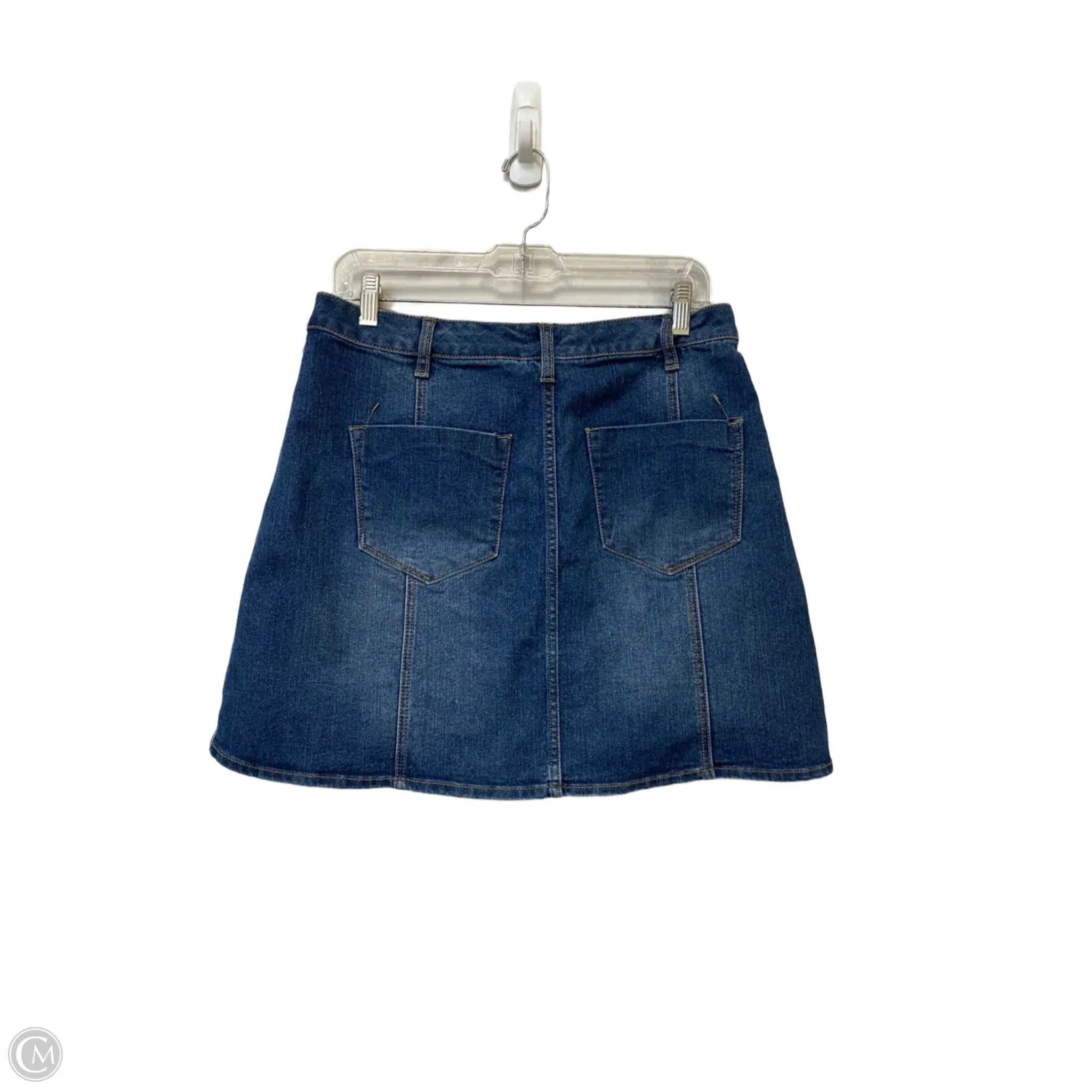 Skirt Mini & Short By Mossimo In Blue Denim. Size: 12