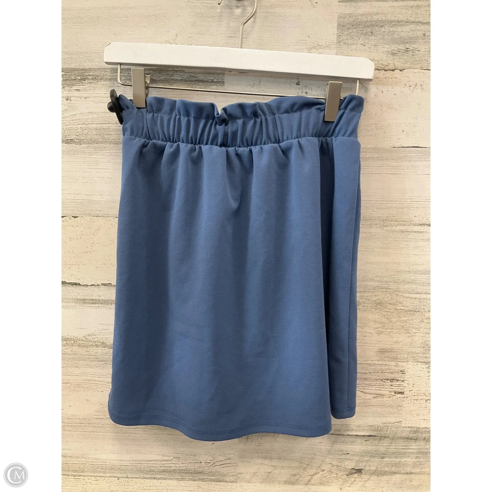 Skirt Mini & Short By Potters Pot In Blue. Size: S