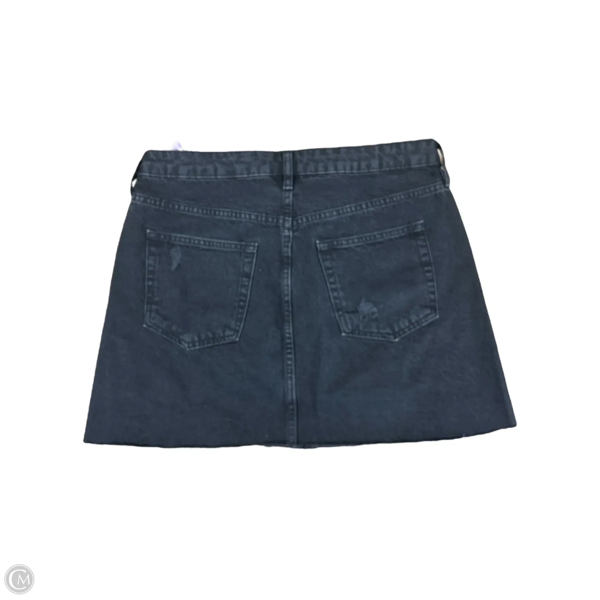 Skirt Mini & Short By We The Free In Black Denim. Size: 8
