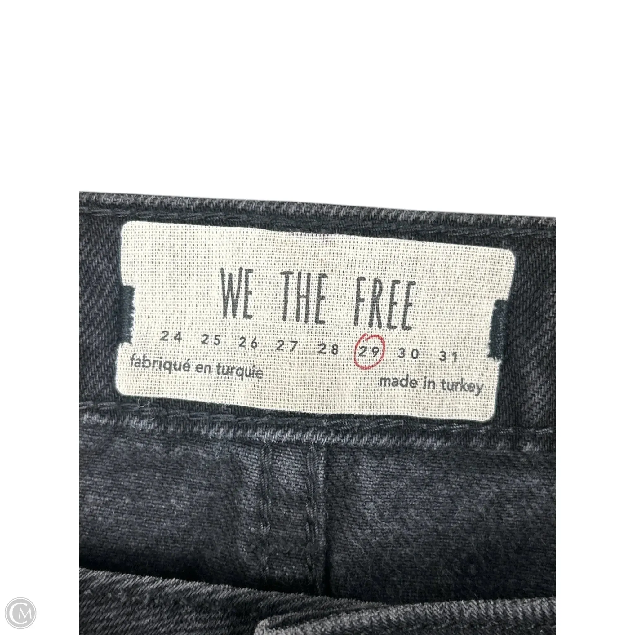 Skirt Mini & Short By We The Free In Black Denim. Size: 8