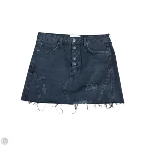Skirt Mini & Short By We The Free In Black Denim. Size: 8