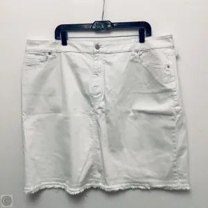 Skirt Mini & Short By Westport In White. Size: 18