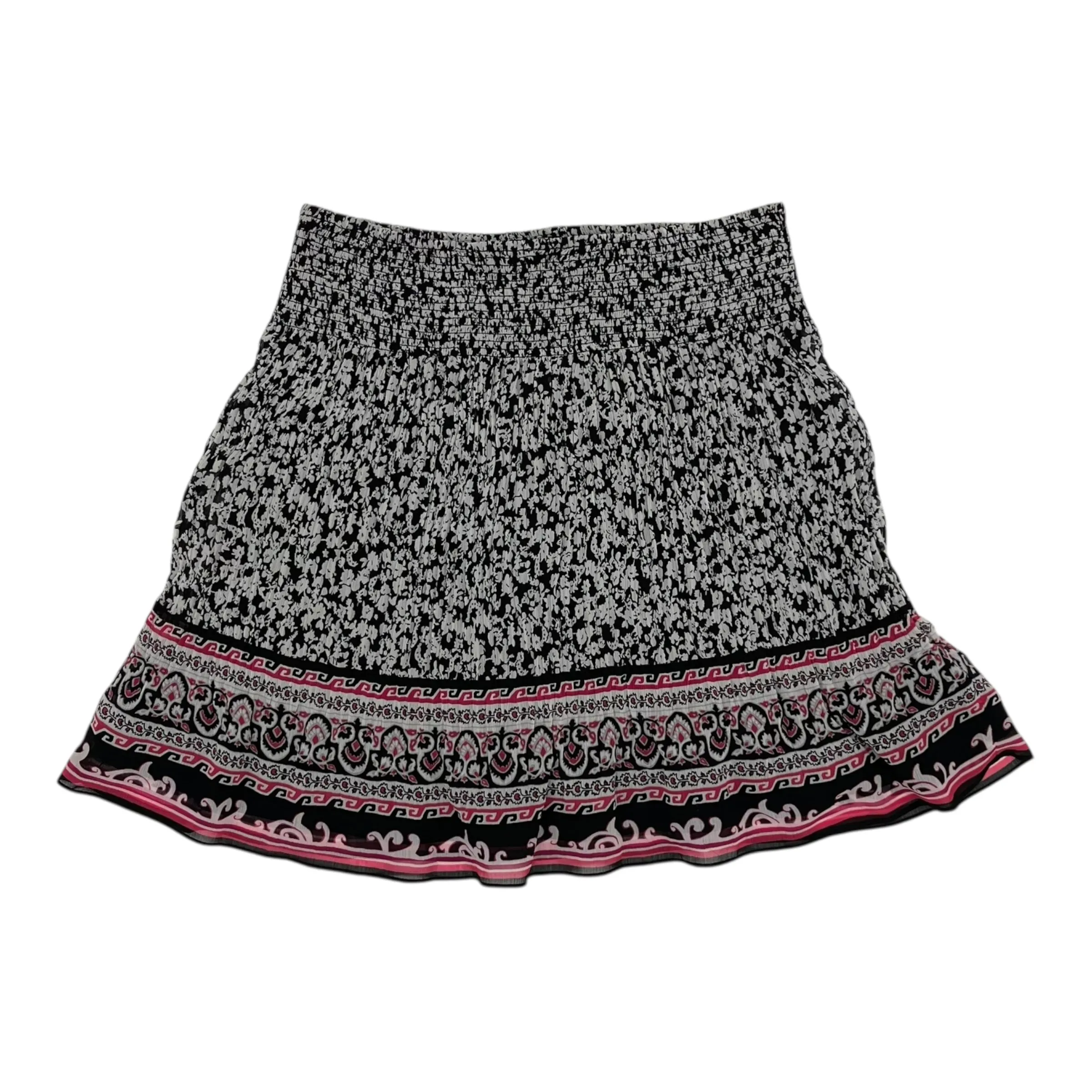 SKIRT MINI & SHORT by WHITE HOUSE BLACK MARKET In BLACK & WHITE. Size: M