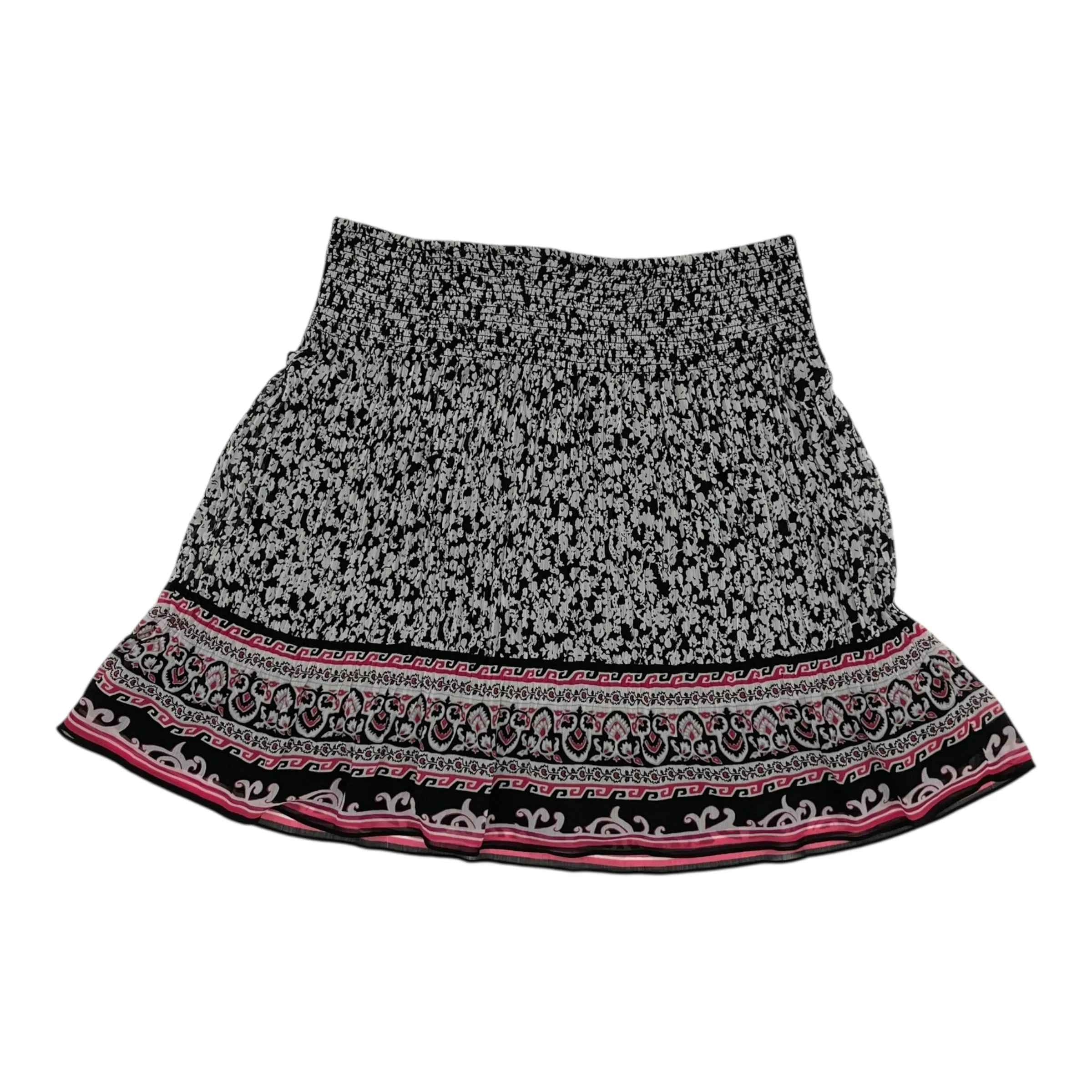 SKIRT MINI & SHORT by WHITE HOUSE BLACK MARKET In BLACK & WHITE. Size: M