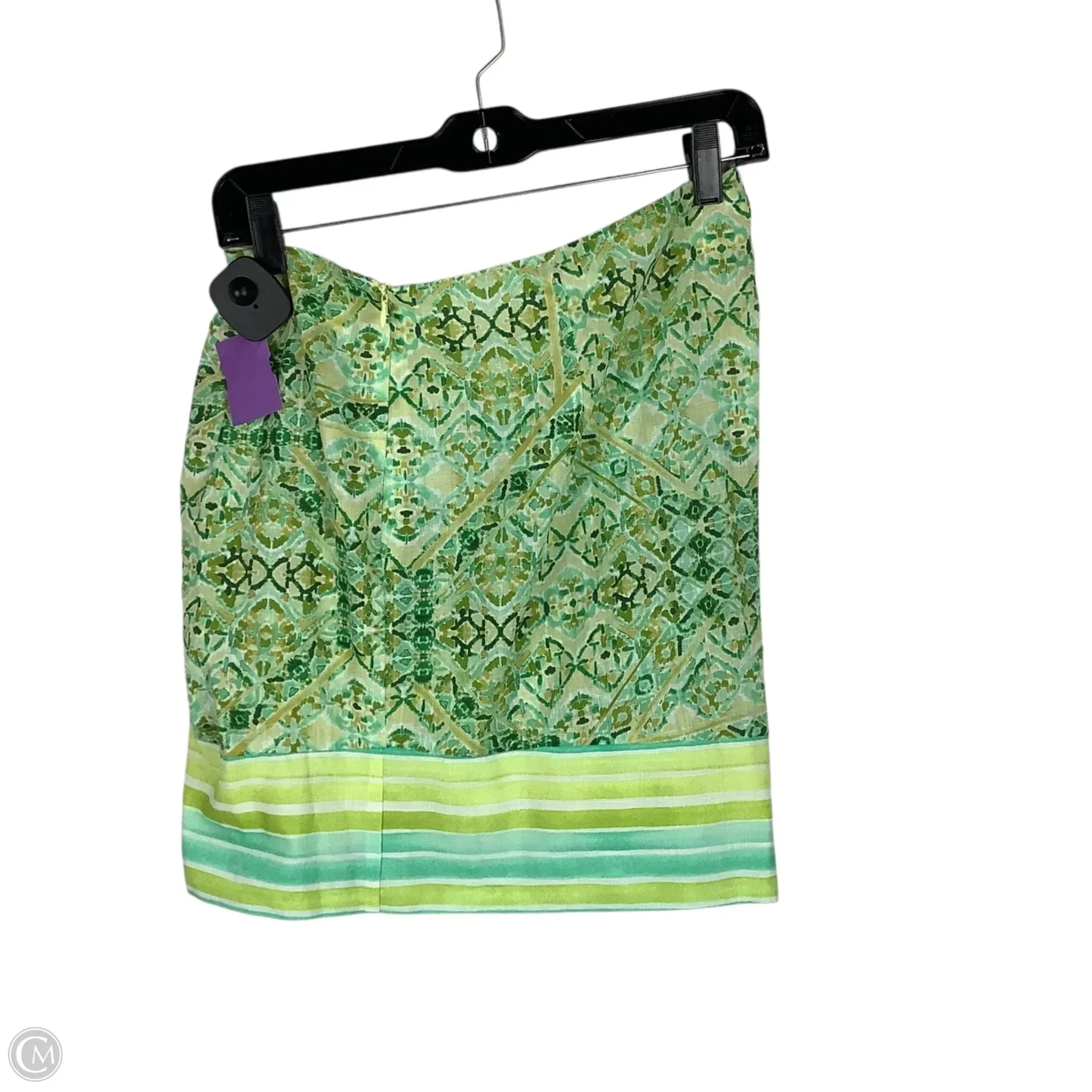Skirt Mini & Short By Zara In Green. Size: S