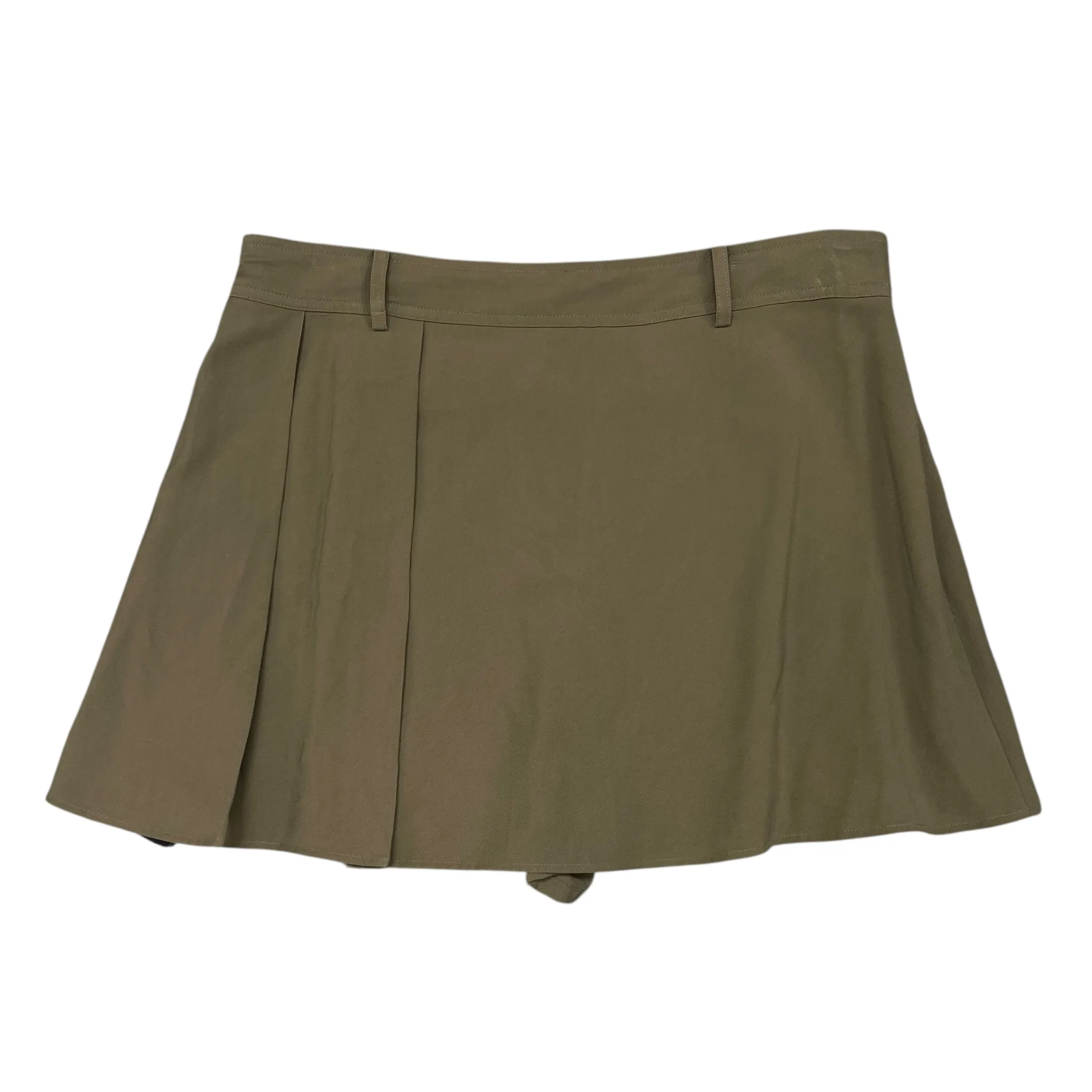 Skirt Mini & Short By Zara In Green. Size:L