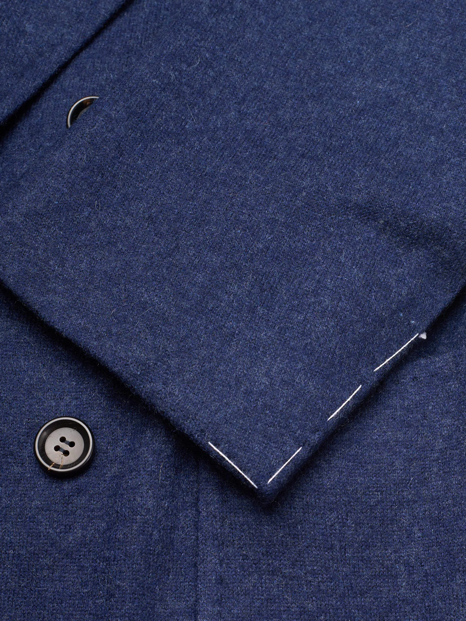 STILE LATINO Handmade Blue Flannel Cashmere DB Suit EU 52 NEW US 42 Emilio