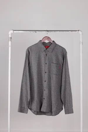 Supreme FW16 'Houndstooth Flannel' Shirt White