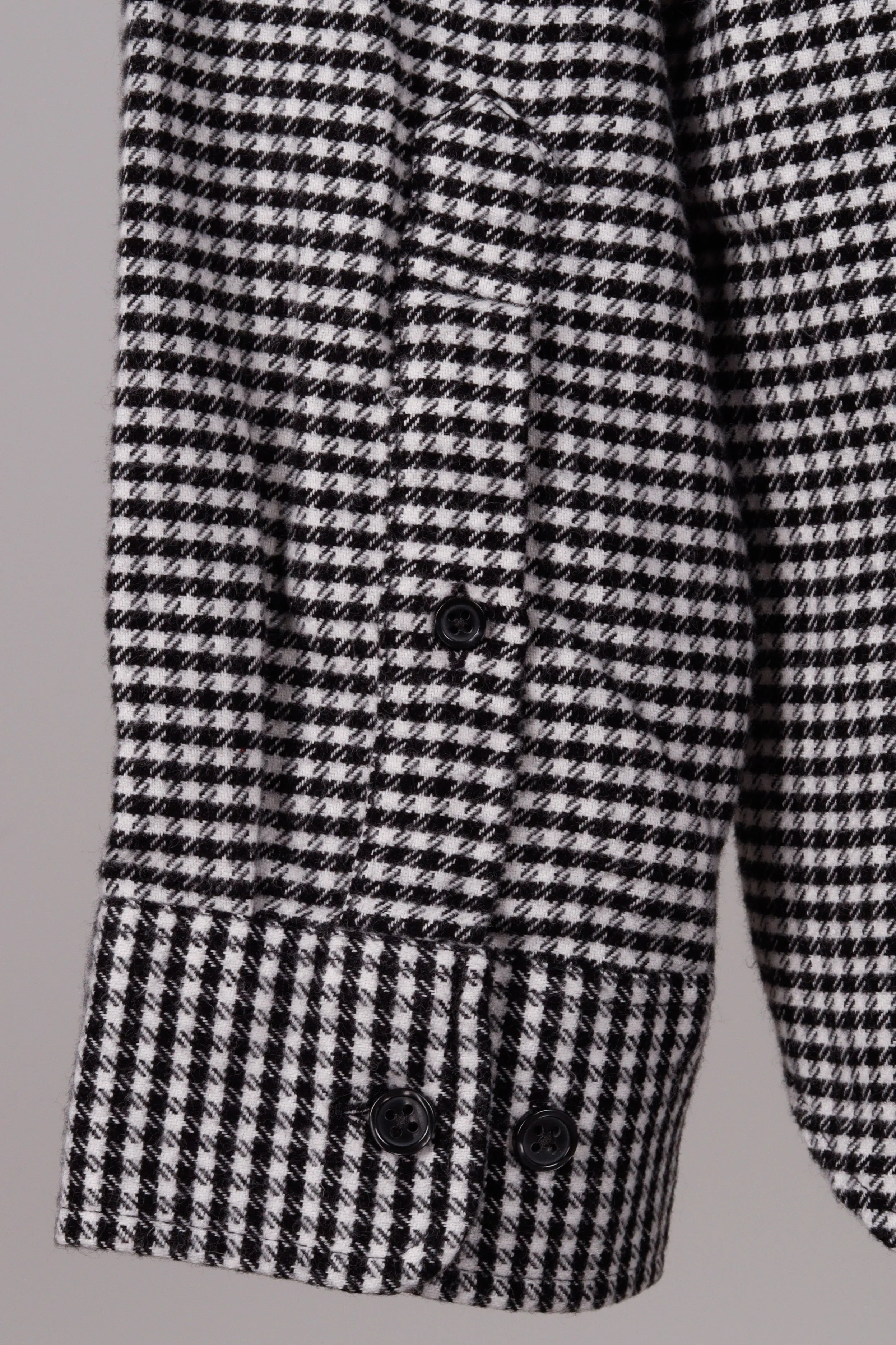 Supreme FW16 'Houndstooth Flannel' Shirt White