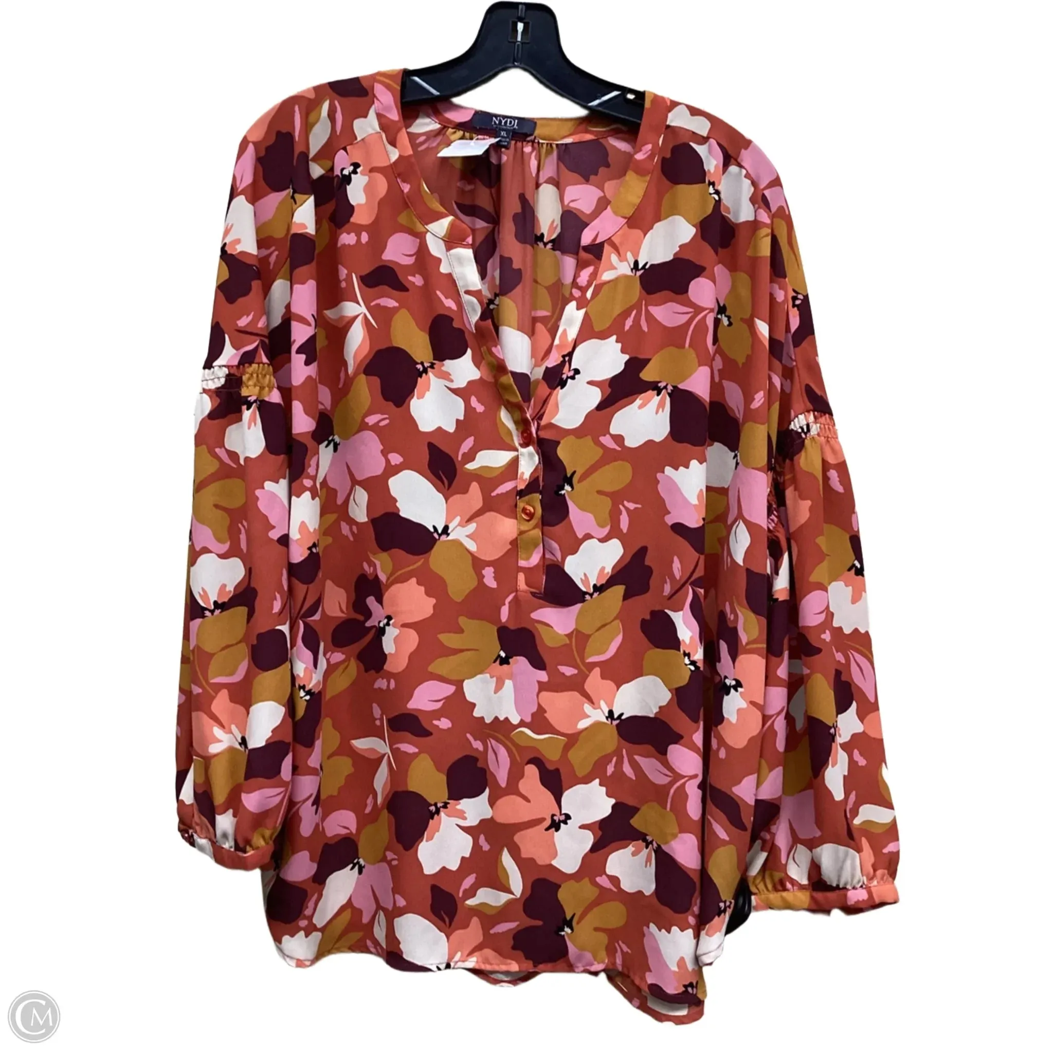 Top Long Sleeve By Not Your Daughters Jeans In Multi-colored. Size: Xl