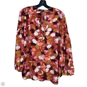 Top Long Sleeve By Not Your Daughters Jeans In Multi-colored. Size: Xl
