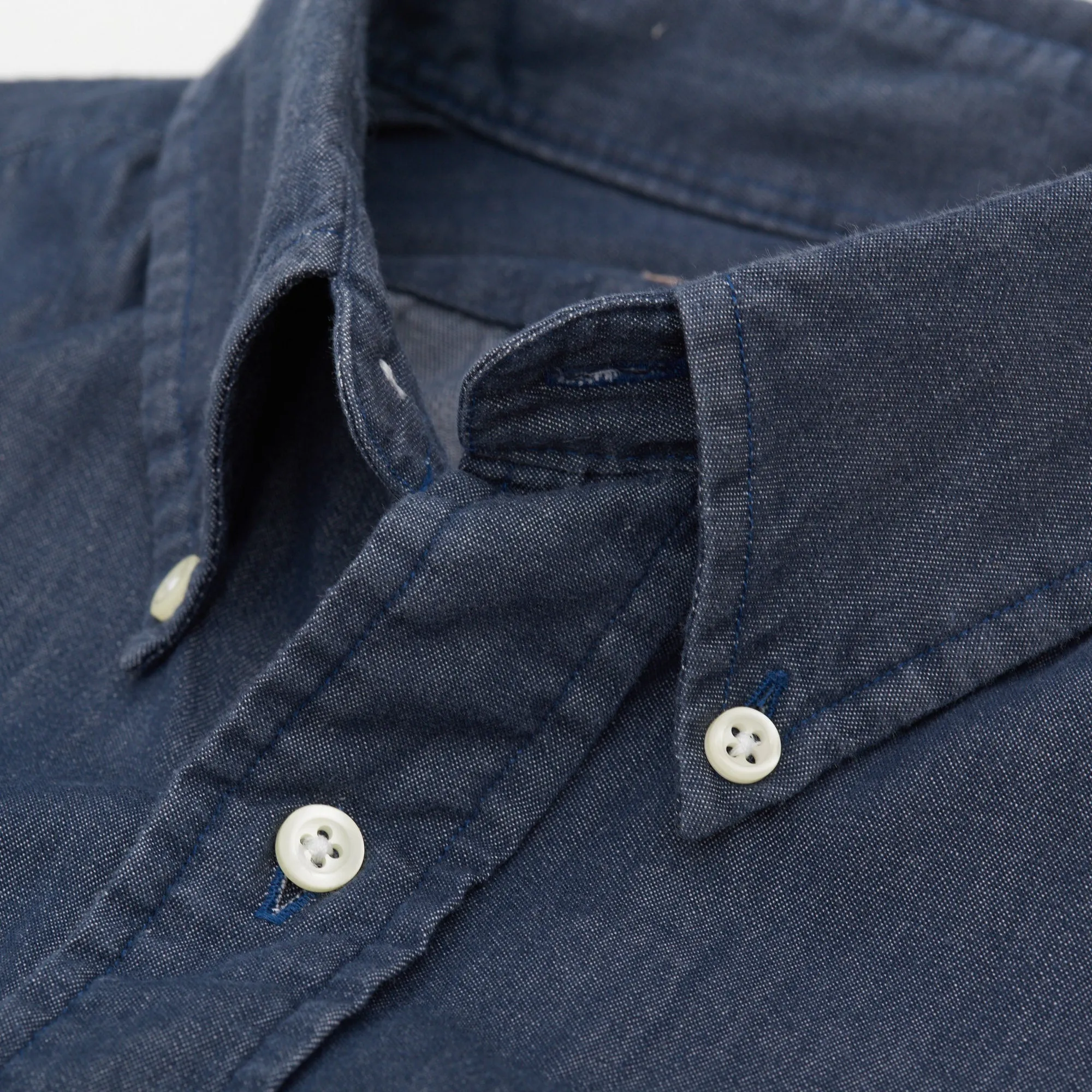 UNIONMADE Blue Denim Button-Down Casual Shirt NEW US L