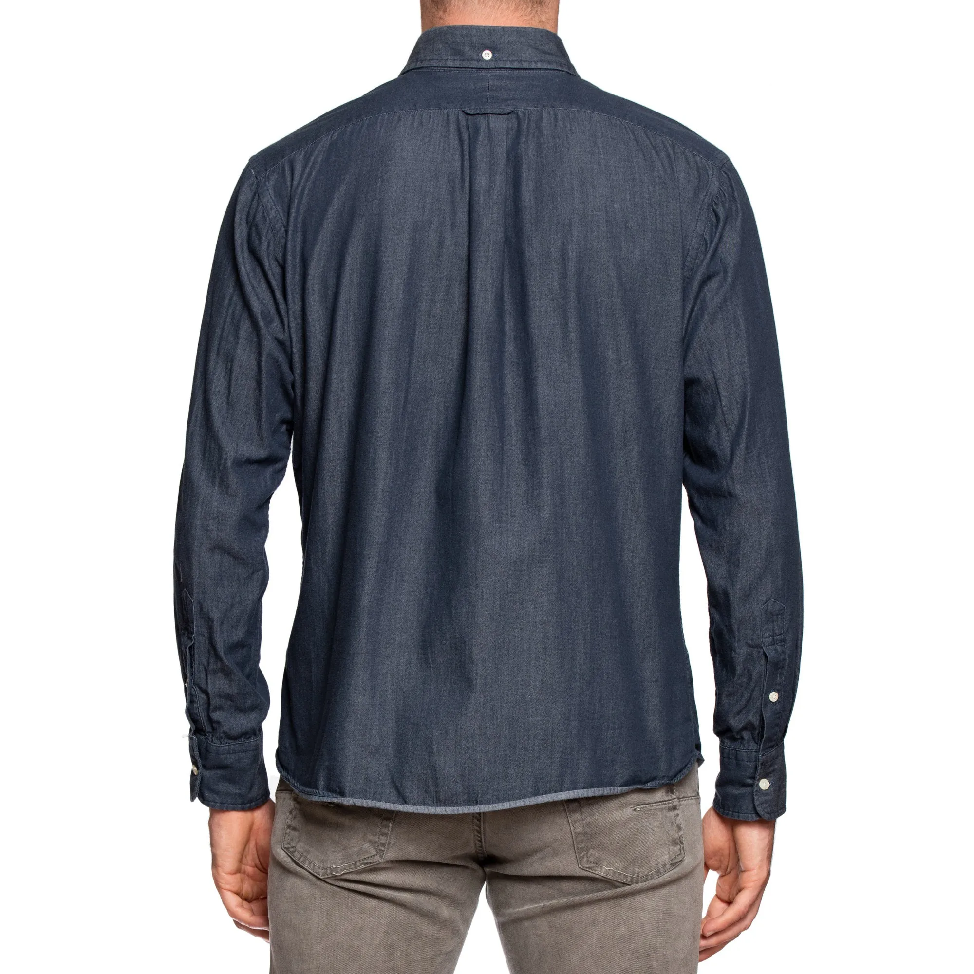 UNIONMADE Blue Denim Button-Down Casual Shirt NEW US L