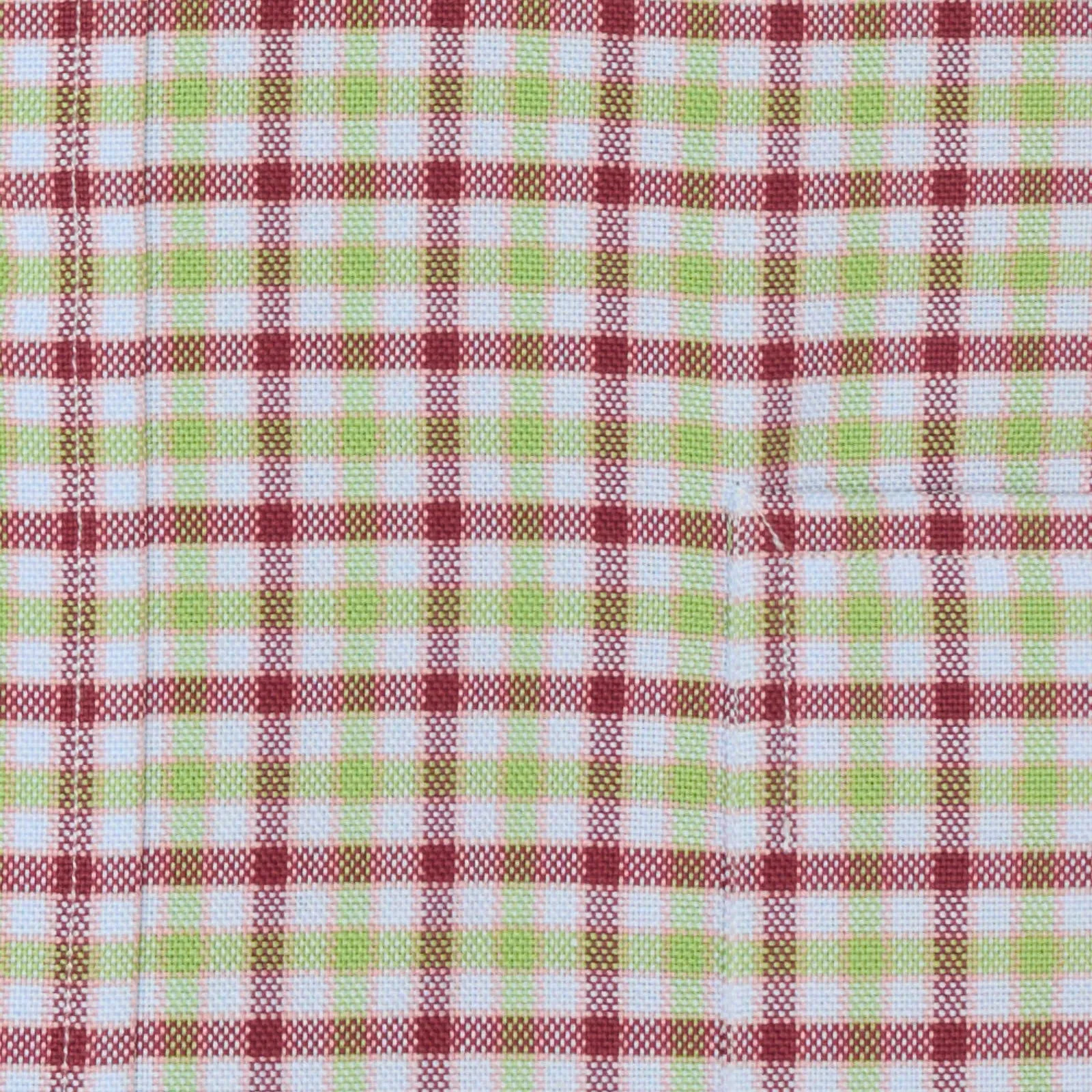 VANNUCCI Milano Multi-Color Plaid Cotton Button-Down Dress Shirt EU 40 NEW US 15.75