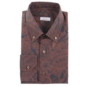 Zilli Cotton Shirt with Paisley Print